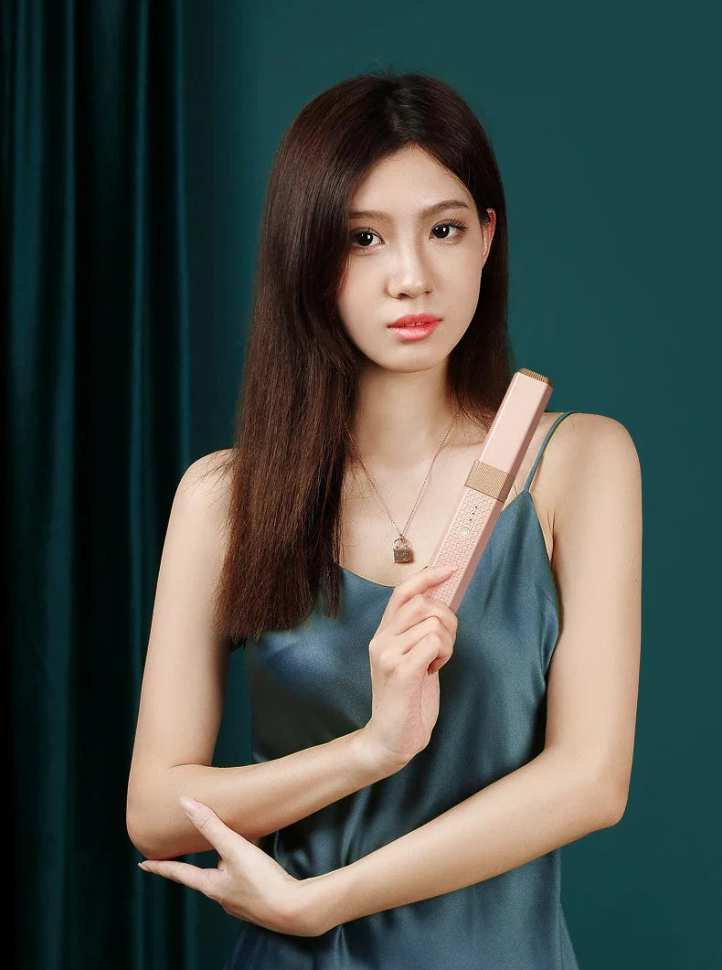 USB Wireless Mini Ceramics Hair Straightener - Best For Travel