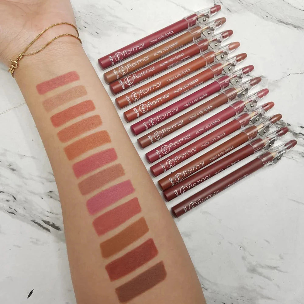 Flormar Matte Lipstick Set of 12