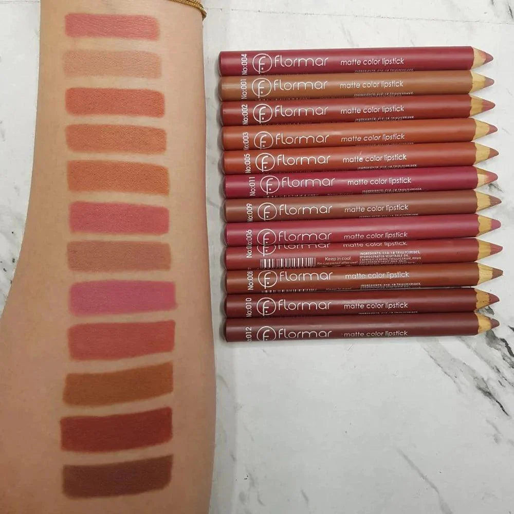 Flormar Matte Lipstick Set of 12