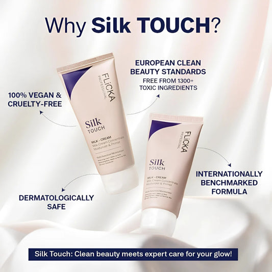 Flicka Silk Touch 3 in 1 Moisturizer & Primer for Face