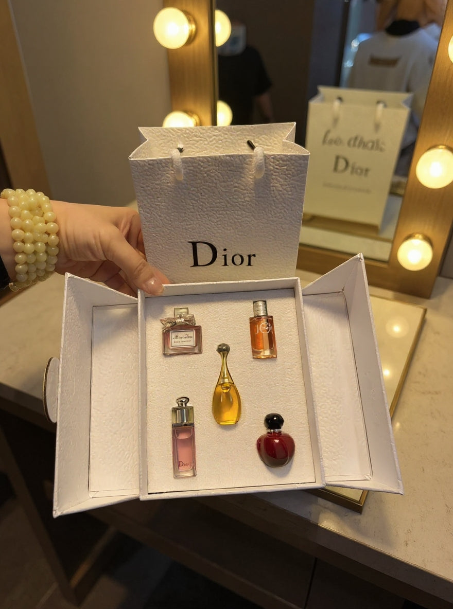 Dior Miniature Perfume Gift Set 5 in 1 - Original