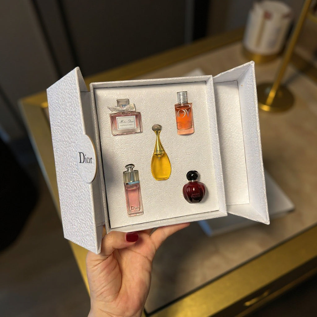 Dior Miniature Perfume Gift Set 5 in 1 - Original